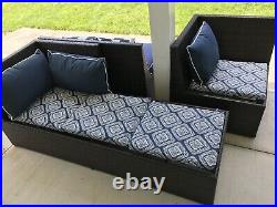 3 piece outdoor patio furniture sectional set 1,2 and 3 Seat Sec. Pickup Only