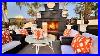Decorate With Me Extreme Outdoor Makeover Best Backyard Seating U0026 Fireplace Creating With MIMI