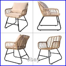 Outdoor Patio Furniture Set Sectional Sofa Rattan Chair Wicker Set with Cushion